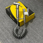 Stainless Steel double outlet angle valve large flow shower valve control valve, suitable for bathrooms and washing machines