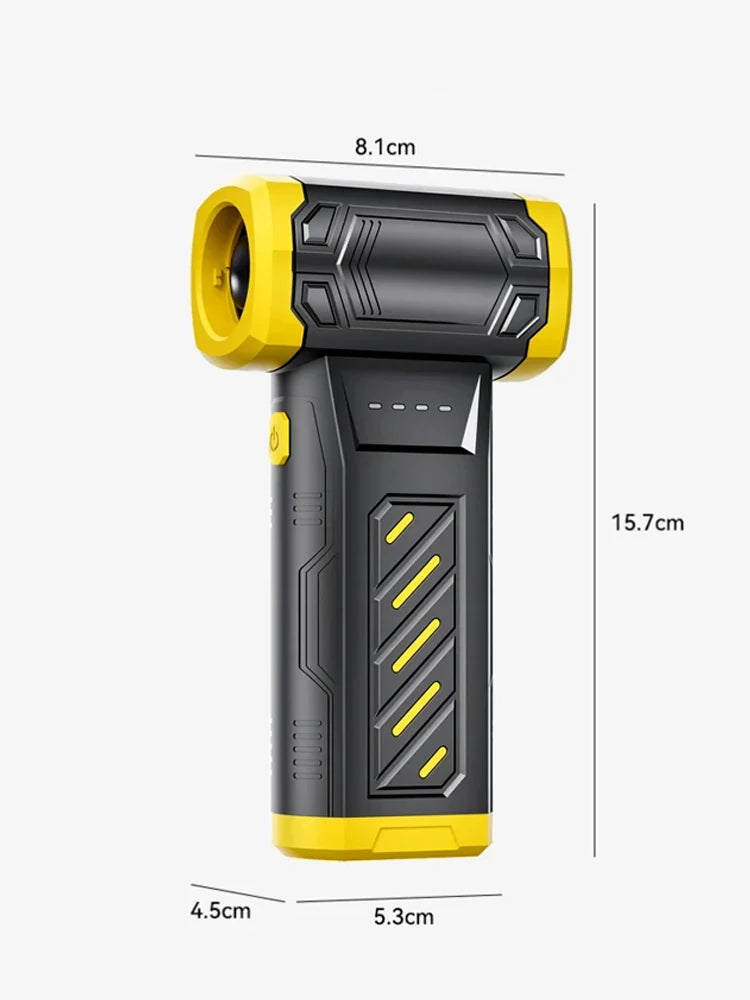 Powerful Jet Blower 990000RPM High Speed Brushless Motor Dust Blower Violent Turbo Fan Compressed air Duster for Car Dryer/PC