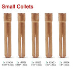 46Pcs TIG Welding Torch Stubby Gas Lens For WP9 WP20 TIG Back Cap Collet Bodies Spares Kit Durable Practical Accessories