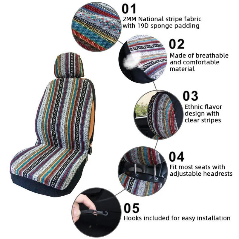 Quality Products Universal Car Decoration Auto Spare Parts Interior Accessories Car Seat Covers Accessory Full Set For Car
