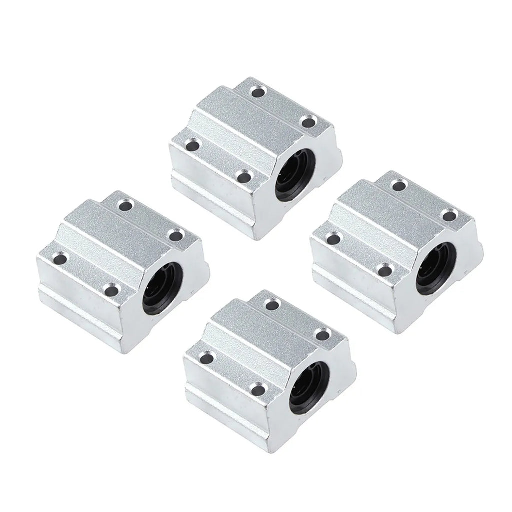10pcs/Set Linear Rail Shaft Optical Axis 8mm 10mm 12mm + SK8/10/12 Shaft Support + SCS8/10/12UU Bearing Block For CNC Parts