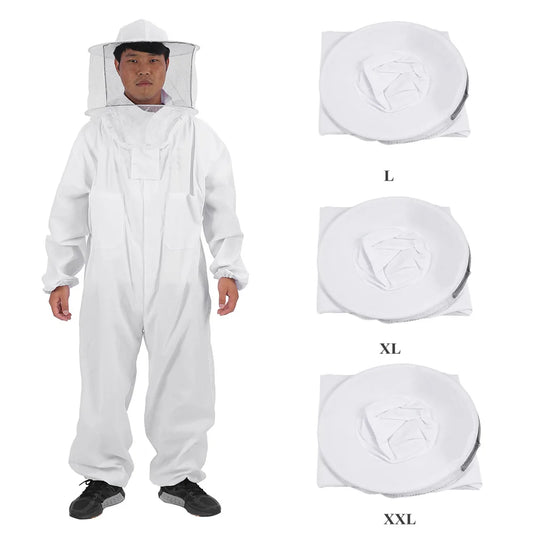 Beekeeper Protective Suit Beekeeper Suit Professional Beekeeping Protective Equipment Bee Keeping Full Body Beekeeper Suit Hat