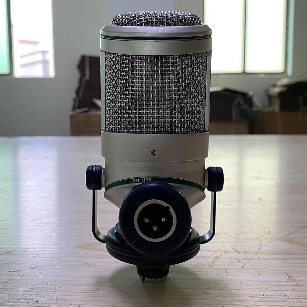 BCM 705 bcm705 classic Large Diaphragm Condenser Capsule Microphone Professional Broadcast Mic For Radio Announcers and DJ