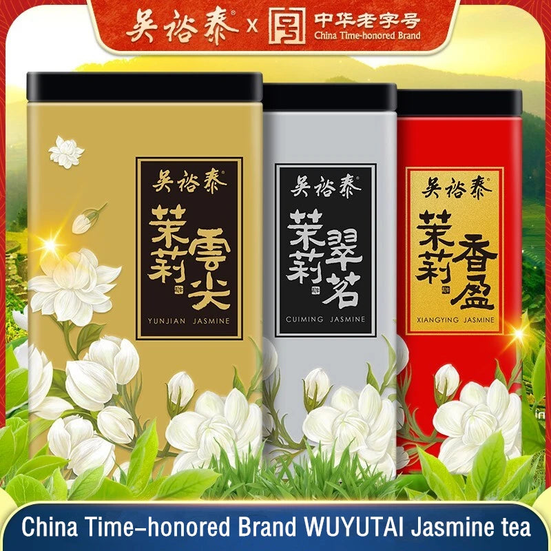 China Time-honored Brand ZhangYiyuan / WUYUTAI / ZhengXingDe Jasmine Tea Sealed Box(Read the Instructions before Trading)