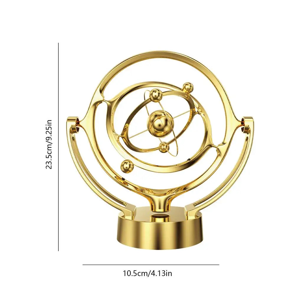 Perpetual Motion Of The Earth Usb Battery Duals Use Science Physics Gadget Learning Tabletop Toy Decorations Educational Props