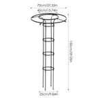 Indoor Trellis Detachable Garden Obelisk Trellis Plants Climbing Holder For Indoor Outdoor Garden Yard Gardening Supplies