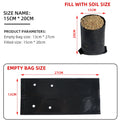 10-100 planting bags PE polybags vegetable nursery bags garden plastic bags peanut thickened planting bags nursery pots