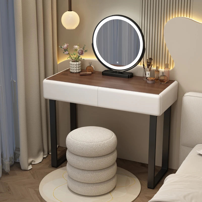 Small Bedroom Vanity Table Organizer Minimalist Chep Comfortable Dressing Table European Modern Penteadeira Postmodern Furniture