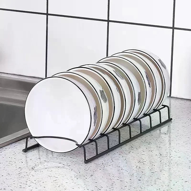 Stainless Steel Dish Draining Rack Kitchen Pot Lid Plates Storage Racks Multipurpose Shelf Bowl Drying Holder Kitchen Organizer