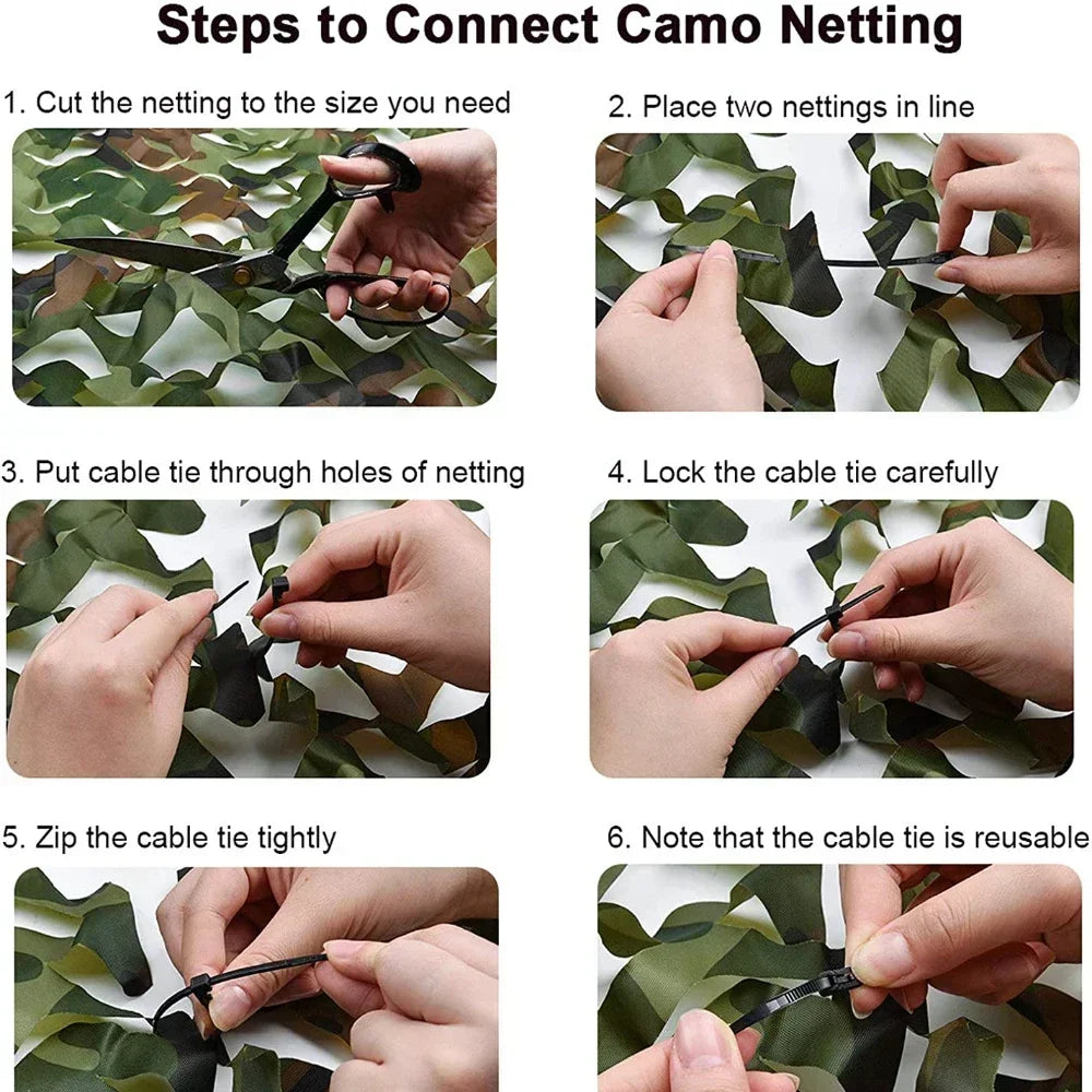 Camo Net Fence Panels Faux Privacy Fence Screen Camouflage Netting For Home Outdoor Garden Balcony Decor Sunshade Cover