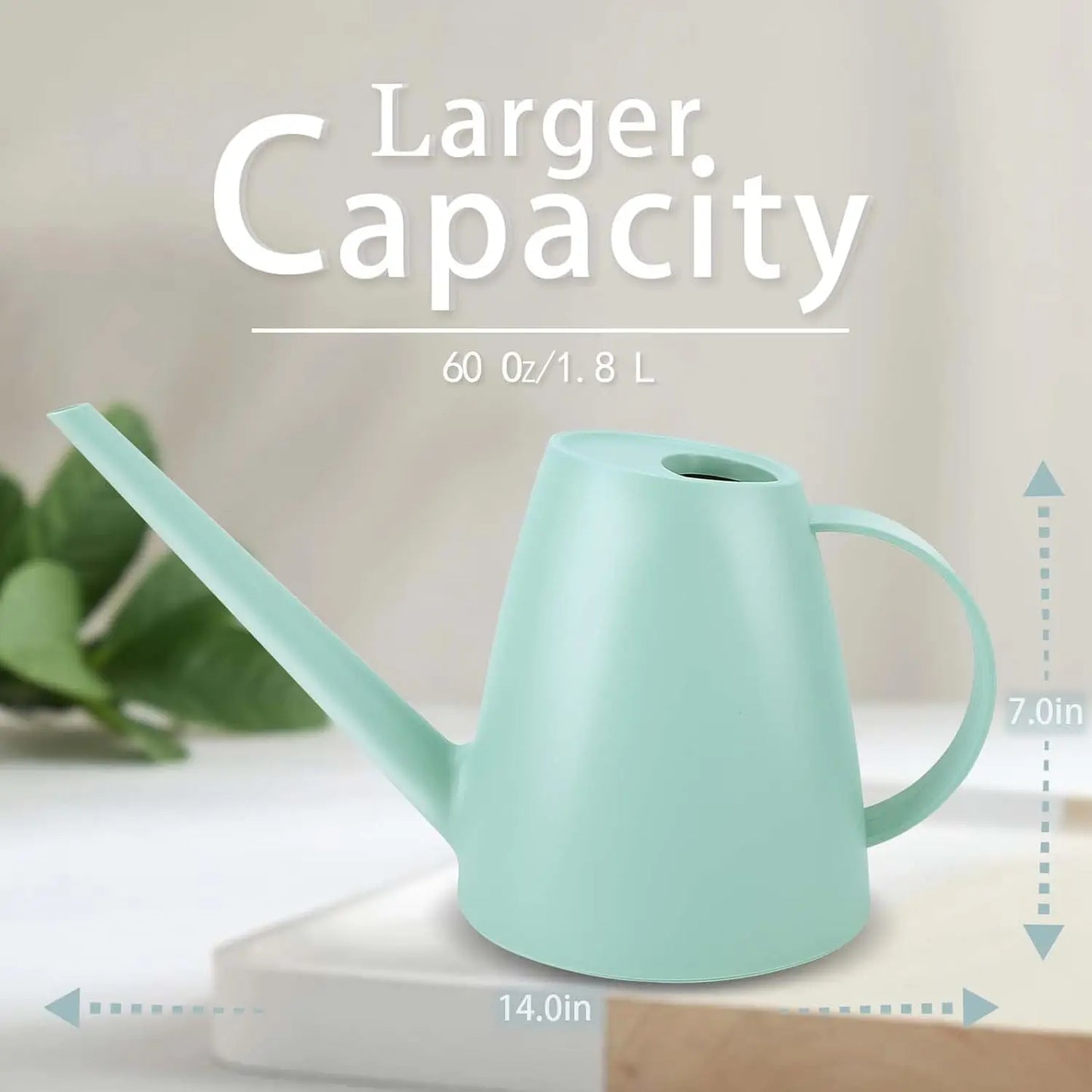 1. 8L/2L Watering Can for Indoor Plants Small Watering Cans for House Plant Garden Flower  Long Spout Water Can for House Plant