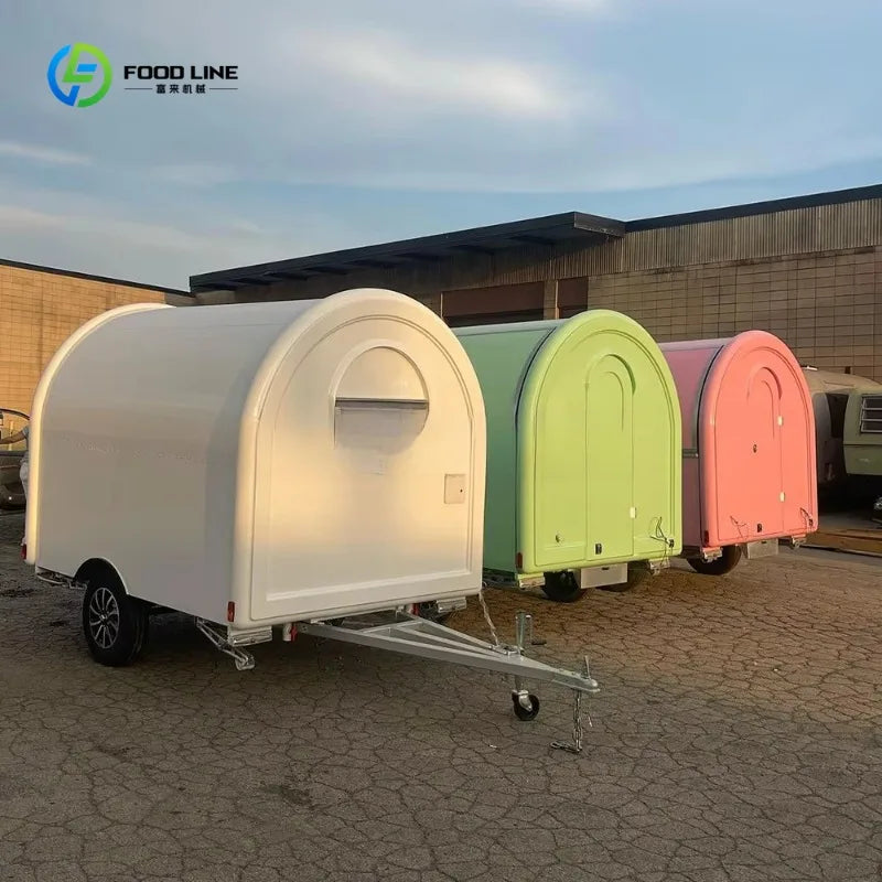 China Mobile Kitchen Food Trailer With Kitchen Food Truck Trailer Fully Equipped Food Truck Trailers with Full Kitchen Equipment