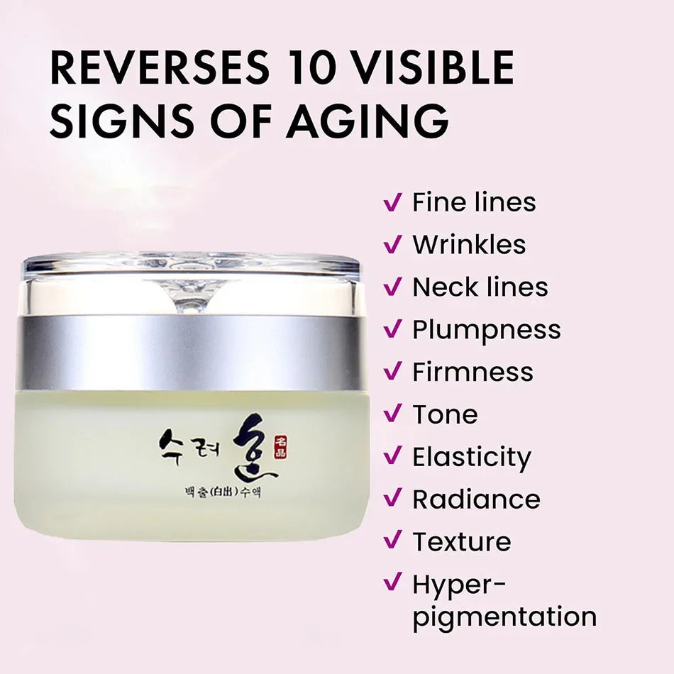 Korean Whitening Skincare Cream Collagen Anti-Wrinkle Firming Face Cream Deep Hydration to Fade Fine Lines and Lift Anti-Aging
