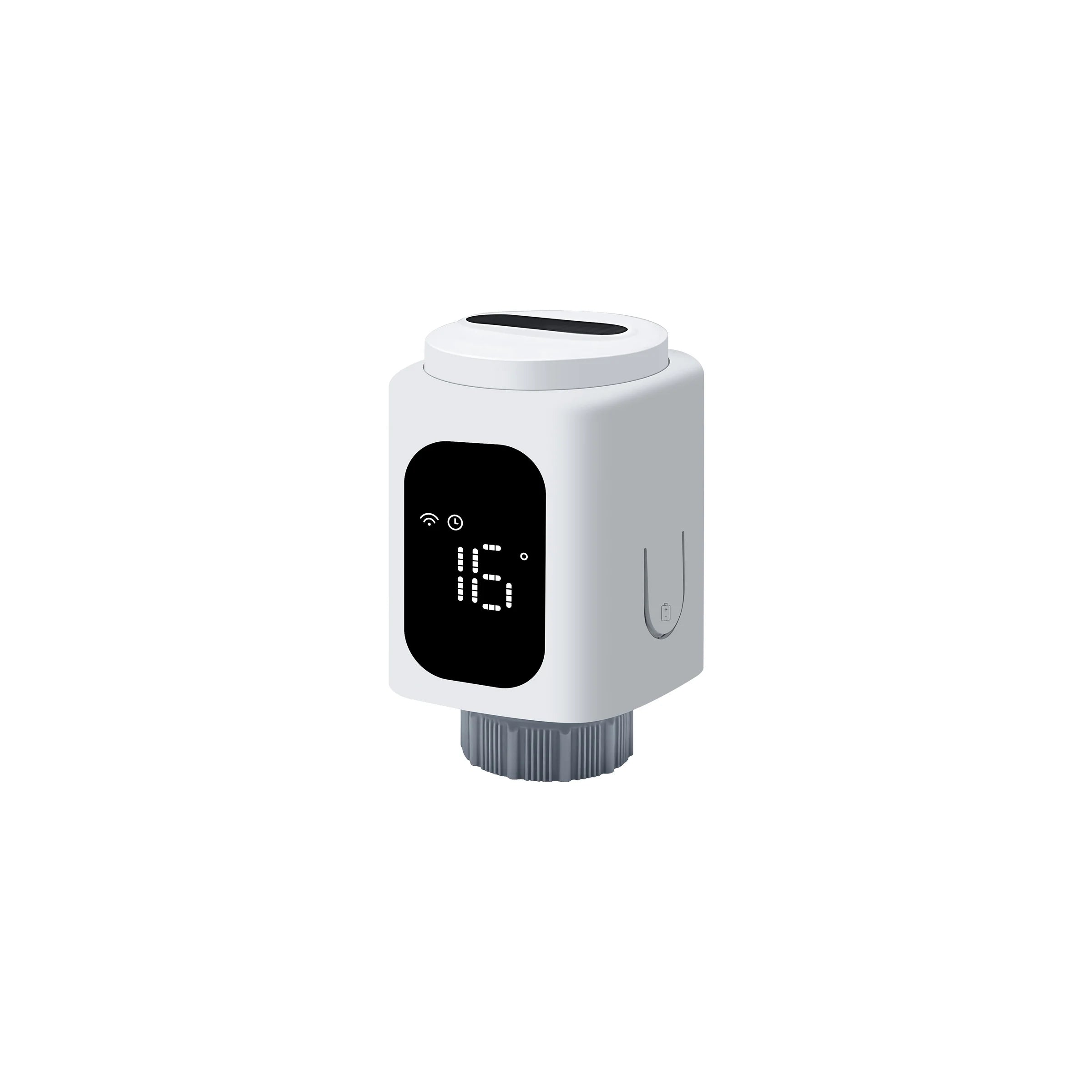 GIRIER Tuya Smart Radiator Thermostat WiFi Thermostatic Radiator Valve Programmable Temperature Controller Supports Geo Fenching