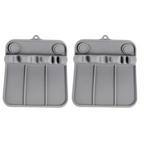 KYCOR-Silicone Kitchen Utensils Storage Tray Spoon Spatula Pot Lid Chopsticks Kitchen Utensils Placemat