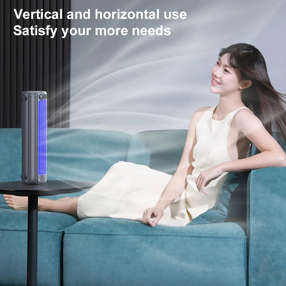 Desktop Tower Fan Quiet Desktop Fan Fast Cooling Fans Household Portab