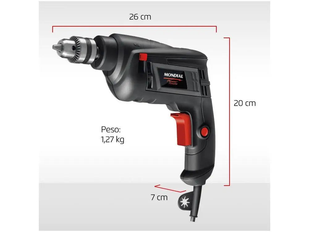 550W 3/8 "FI09-110V Mondial Impact Drill