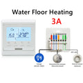 Digital Thermostat For  Underfloor Heating Floor Thermostat  Warm Floor Water Heating Gas Boiler Temperature Controller 220V