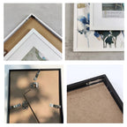 30x40 Photo Frames Modern Metal Picture 15x20 30x40 A4 21x30 40x50cm With Mat Plexiglass Poster Canvas Print Wall Art Home Decor