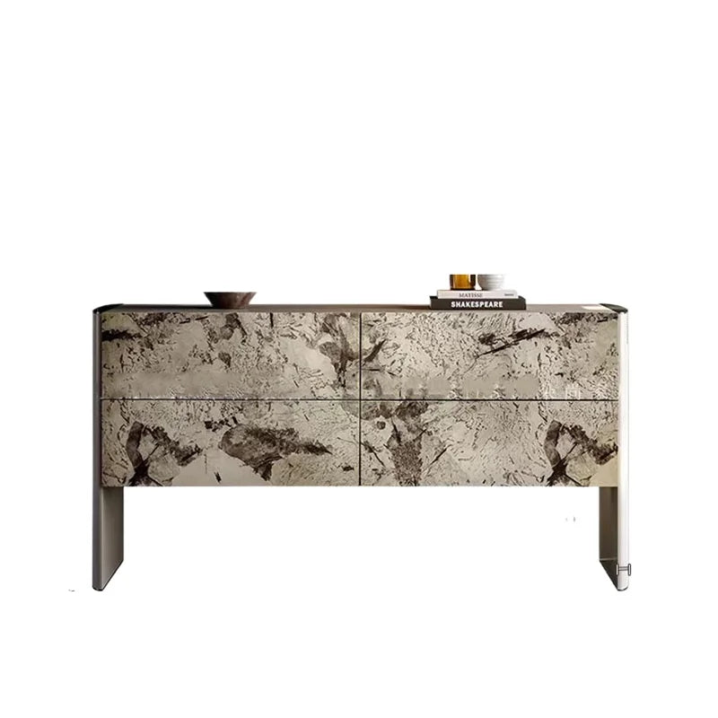 Design Simple Living Room Cabinets Aesthetic Elegant Luxury Glamour Display Cabinet Creative Storage Cassettiera Home Furniture