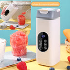 420ML Portable Juicer Blender 12 Blades Mini Juice Mixer Fruit Extractor Juice Maker Auto-Clean, Ice Crush & Ice storage cup