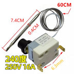 240° Electric fryer temperature limiter ST-240CX degree electric fryer shutdown protector manual reset electric fryer ceramic te