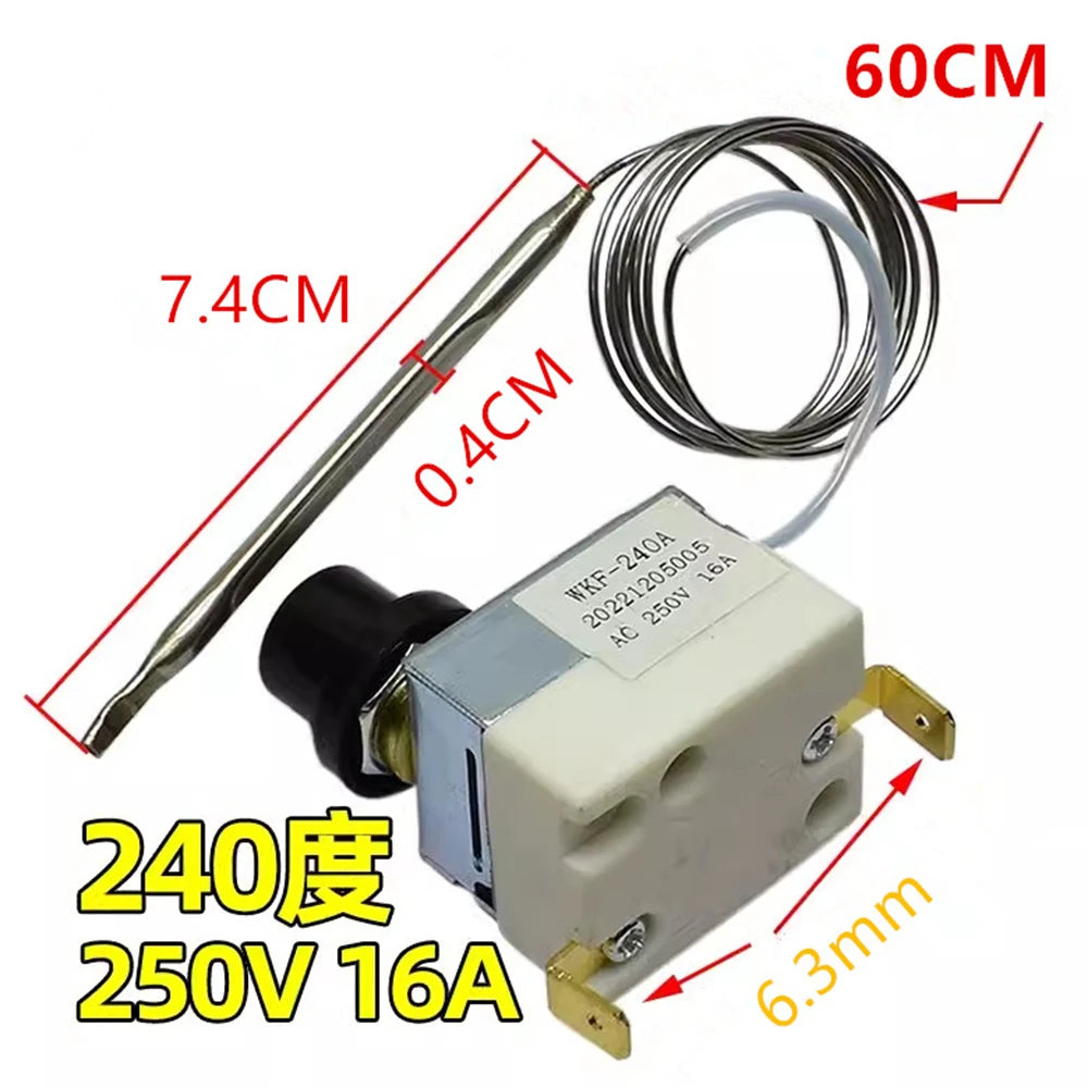 240° Electric fryer temperature limiter ST-240CX degree electric fryer shutdown protector manual reset electric fryer ceramic te