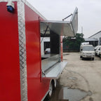 Fast Food Caravan Mobile Kitchen Truck Shipping Container Food Trailer with Complete Cooking Equipment