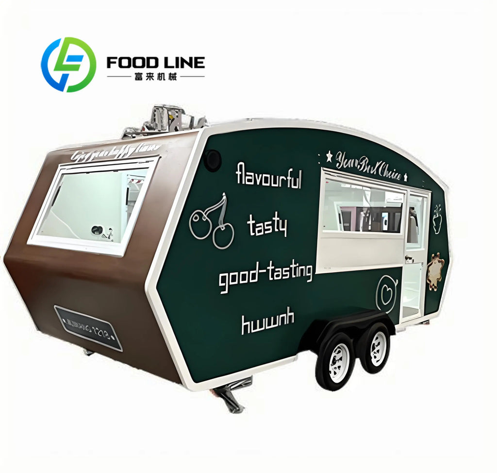 Mobile Food Trailer Kitchen for Outdoor Camping Fast Food Snack Hotdog Vending Alien Dining Car Customized Kitchen Supplies