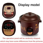 DMWD Smart Slow Cooker Household Steam Stew Multifunction BirdsNest Pregnant Tonic Baby Supplement Nutritious Purple Sand Liner
