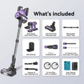 INSE S10 Cordless Vacuum Cleaner, 6-in-1 Stick Vacuum with 30Kpa 350W Suction, Max 50 Min Runtime Rechargeable Vacuum for Home