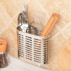Kitchen Organizer Stainless Steel Dish Drainer Kitchen Tableware Storage Rack Chopsticks Spoon Fork Storage Holder For Kitchen