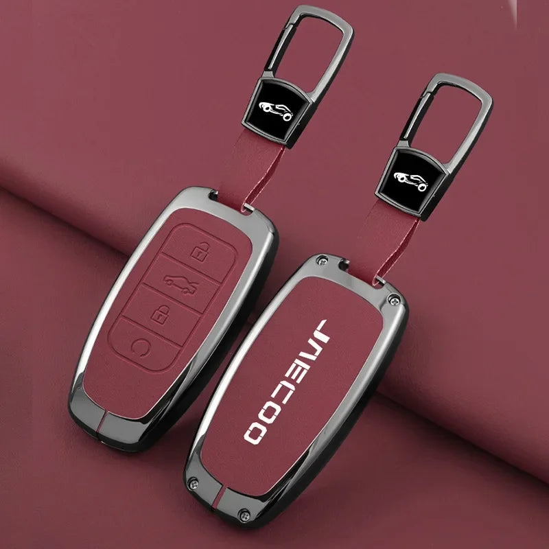 For Omoda JAECOO J7 2025 2024 Car Remote Control Key Case Keychain Accessories Garnish Trim Cover