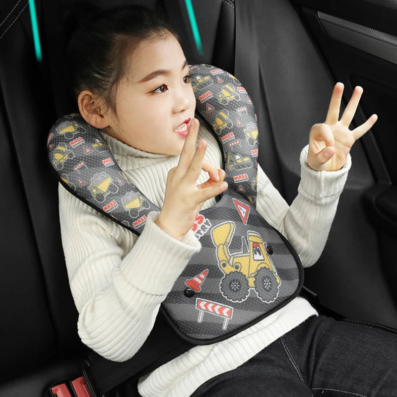 Child Safety Belt Anti Strangulation Neck Safety Belt Adjustment Anchor Anti Strangulation Neck Limiter Simple Safety Seat Strap