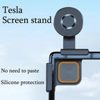 Car Mobile Phone Holder Universal Car Display Screen For BYD Tesla Model 3/Y/S/X Scalable Phone Stents 360 Rotatable GPS Bracket