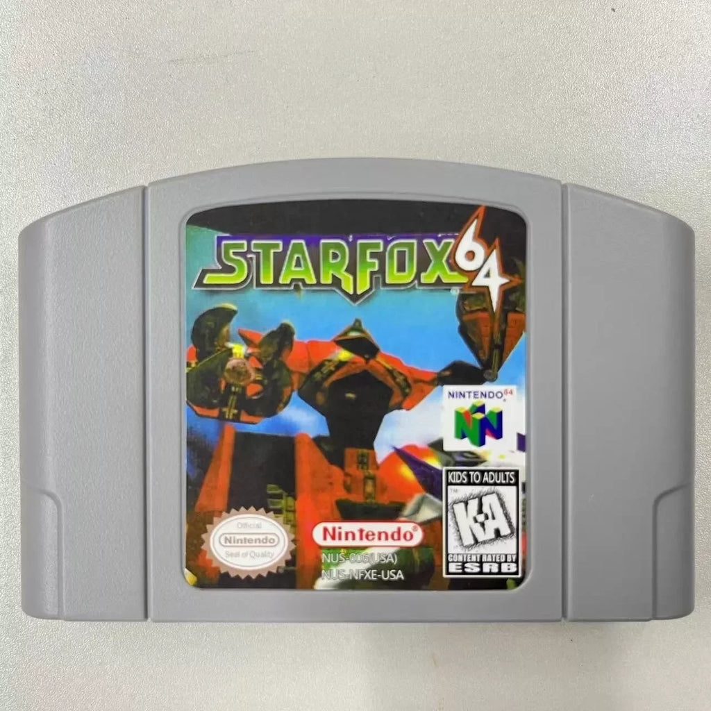 N64 64-Bit Game Cartridge | Super Bros. Series Compatible