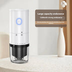 Coffee Grinder For Outdoor Household Use, Detachable Lid, Adjustable Thickness For Adding Beans, Electric Ceramic Coffee Grinder