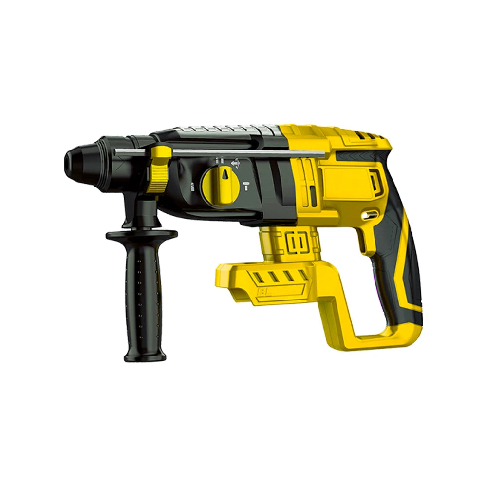28MM Brushless Electric Hammer Drill Rotary Cordless Rechargeable Power Tools Compatible with Makita Dewalt Milw