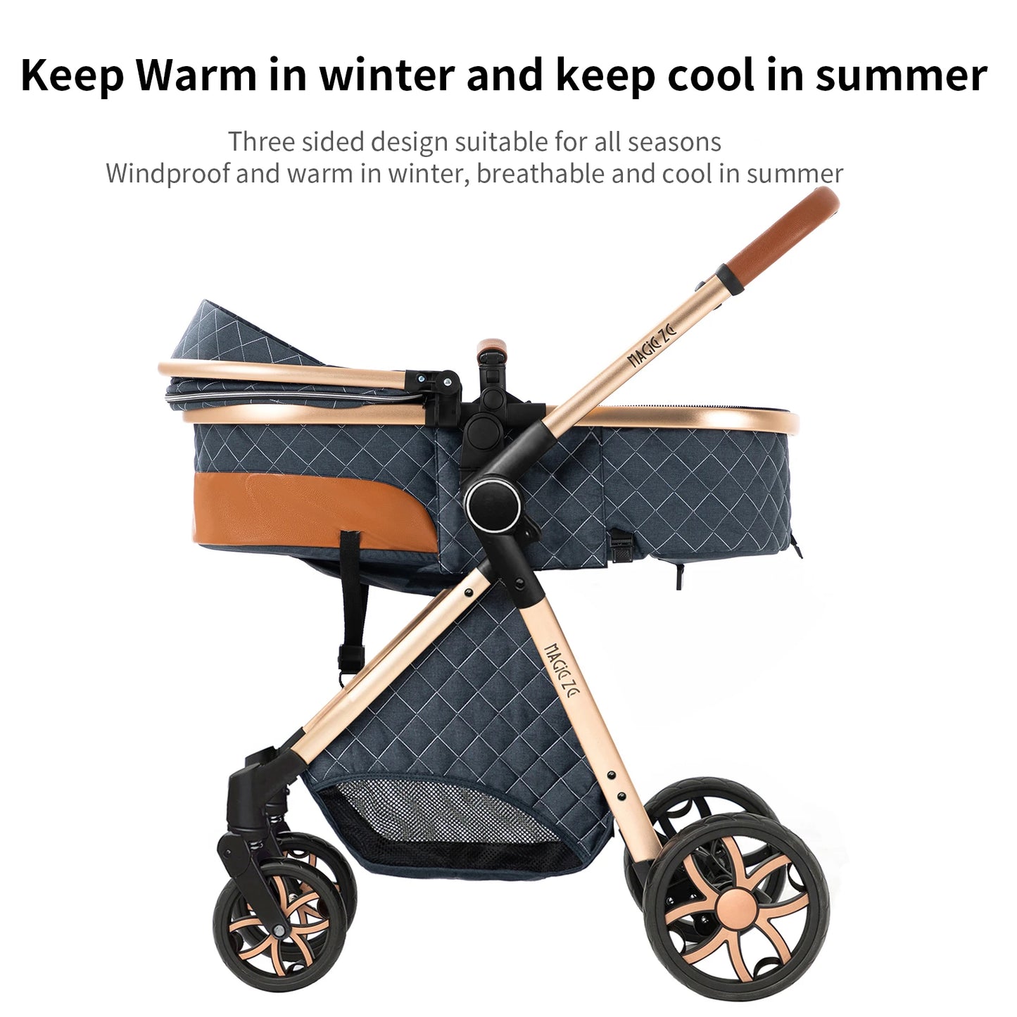 3 In 1 Baby Stroller Baby Cart Baby Accessories Baby Walker Infant Mother-Kids Children Portable Newborn Light Multifunctional