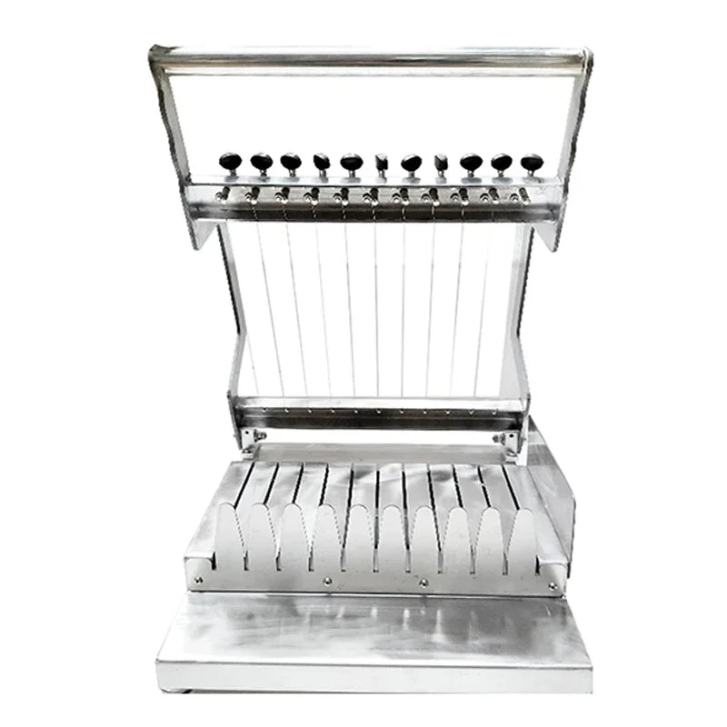Commercial Manual Chocolate Guitar Cutter Soft Candy Cutting Machine For Chocolate Cake Cheese Cake Soap Bar Cutting Machine