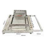 Commercial Manual Chocolate Guitar Cutter Soft Candy Cutting Machine For Chocolate Cake Cheese Cake Soap Bar Cutting Machine