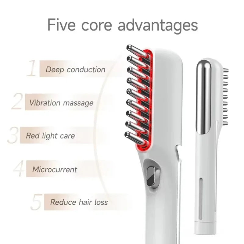 Red Light Therapy Hair Growth Brush