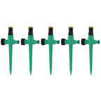 5pcs Household Sprinkler Automatic Irrigation Equipment Watering Sprinkler 360 Degree Rotation Corrosion Resistant For Garden