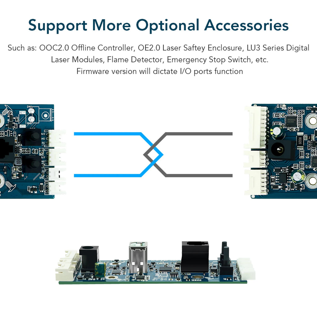 AlgoLaser Latest Verion Ortur 32-bit Motherboard 32bit MCU Smarter Faster Spare Parts Motherboard Replacement for Laser Machine