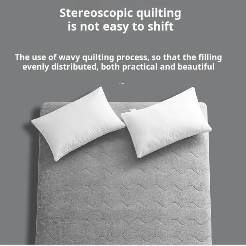 Wool Tatami Mattress Foldable Thick Warm Sleeping Pad Floor Mattress Topper for Winter Home Bedroom Dormitory Comfortable Use