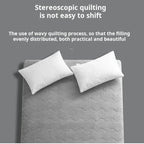 Wool Tatami Mattress Foldable Thick Warm Sleeping Pad Floor Mattress Topper for Winter Home Bedroom Dormitory Comfortable Use