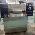 120KG/24H Korean Snowflake Ice Machine Small Snow Continuous Cooled Milk Mango Bingsu Shaver Smoothie Crusher 110V 220V