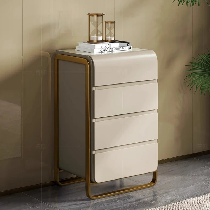 Light luxury modern simple fashion custom high end marble drawer cabinet 3 4 5 6 drawers Dresser home furniture Storage locker