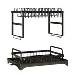 New Kitchen Dish Rack Drain Rack Storage Rack Countertop Dishes Chopsticks Holder with Cup Dish Organizer