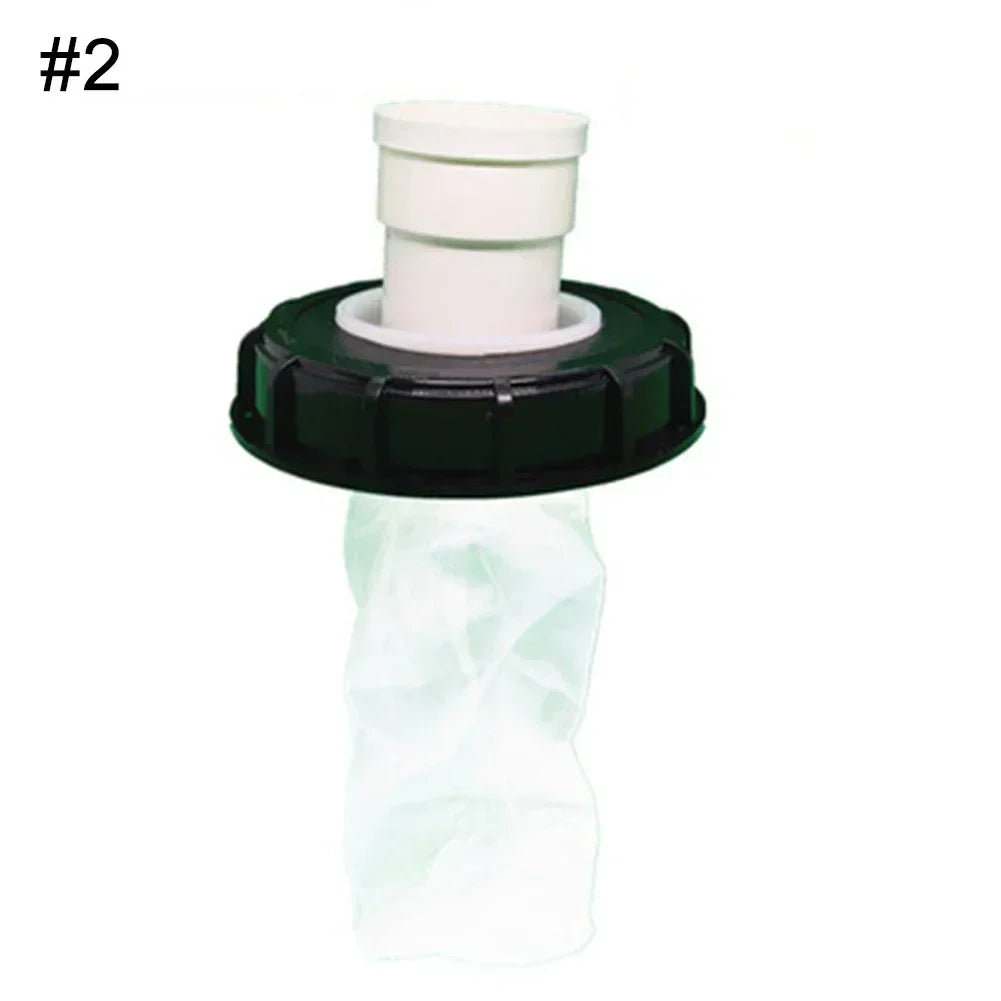 Rain Barrels Tank Filter Cover Nylon Washable Rainwater Tanks For DN75 Cover IBC Lid With Nylon Filter Watering Equipment Parts